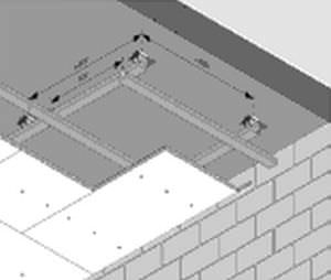 Подвесной потолок из гипса - ALBA®TOP - Saint Gobain Rigips - из плит / огнестойкий