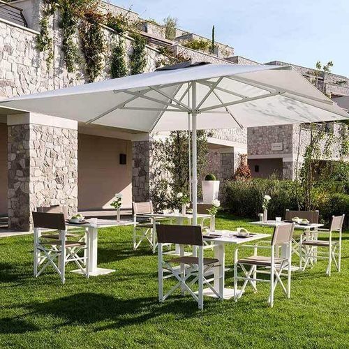 Квадратный зонт от солнца - MINOSSE - Crema Outdoor S.r.l. - круглый / телескопический / из ткани
