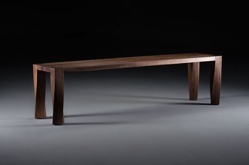 Современная скамейка - TOR  - Artisan Solid Wood Furniture - из дуба / из орехового дерева / из клена