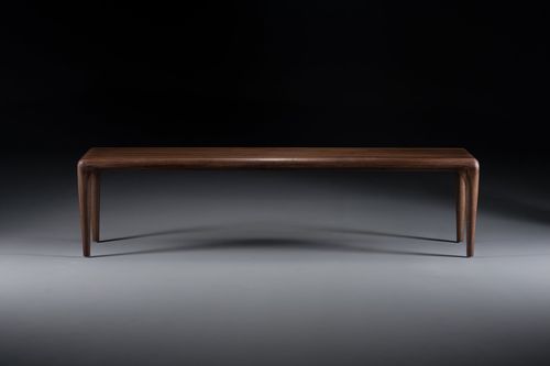 Современная скамейка - LATUS - Artisan Solid Wood Furniture - из дуба / из орехового дерева / из клена