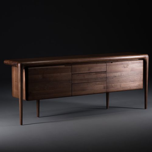 Буфет на высоких ножках - LATUS - Artisan Solid Wood Furniture - современный / из дуба / из орехового дерева