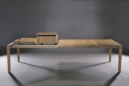 Современный стол - INVITO - Artisan Solid Wood Furniture - из дуба / из орехового дерева / из вишневого дерева