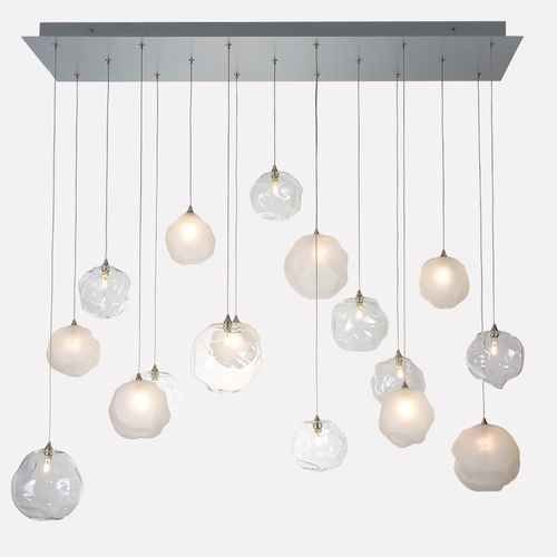 Современная люстра - BREATH: NIMBUS - Shakuff - exotic glass lighting & decor - из дутого стекла / для профессионального использования / с шарами