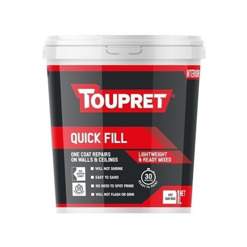 Штукатурка для шпаклевки - QUICK FILL - TOUPRET - для интерьера / для гипса / для кирпича