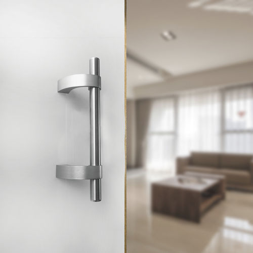 Стационарная дверная ручка для двери - INOX-700 | 316 SATINE - Panidis SA - из нержавеющей стали / современная / матовая