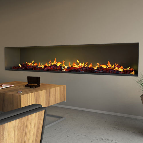 Электрический камин - WALL FIRE ELECTRONIC PRO - muenkel design - встраиваемый / Односторонний / с открытой топкой