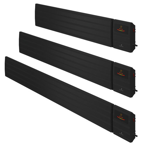Настенный инфракрасный обогреватель для террасы - NOBLE HEAT PANTHER - muenkel design - потолочный / электрический / для профессионального использования