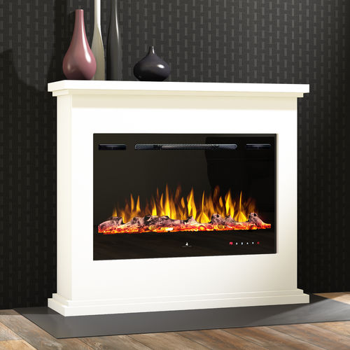 Электрический камин - NOBLE FLAME FERRARA - muenkel design - напольный / Односторонний / с закрытой топкой