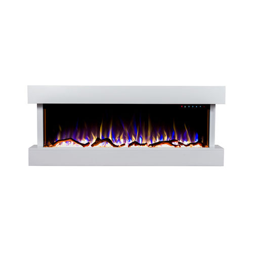 Электрический камин - NOBLE FLAME ATLANTA - muenkel design - настенный / Односторонний / с закрытой топкой