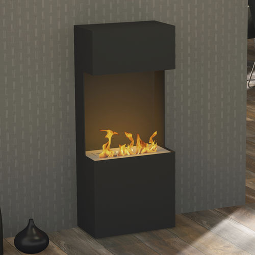 Камин на биоэтаноле - BERGAMO FLIP LIGHT 980 - muenkel design - отдельностоящий / Односторонний / для наружного применения