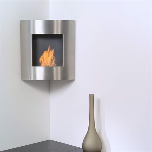 Камин на биоэтаноле - ABLAZE  - muenkel design - настенный / Односторонний / с открытой топкой