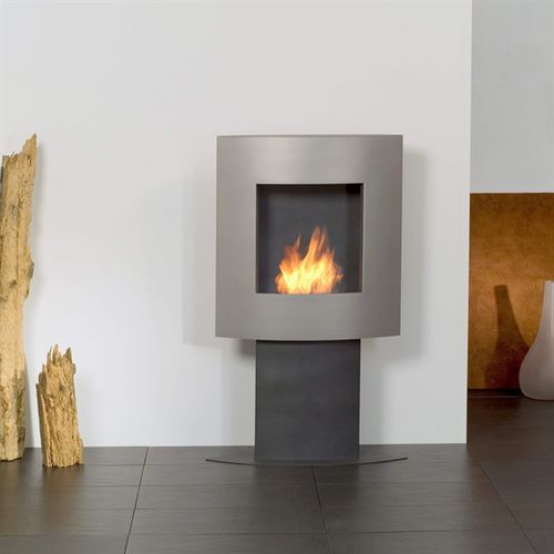 Камин на биоэтаноле - ABLAZE  - muenkel design - встраиваемый / Односторонний / с открытой топкой
