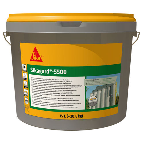 Защитная краска - Sikagard®-5500 - Sika France SAS - декоративная / для наружного применения / для бетонной конструкции