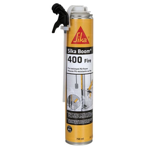 Термоакустическая изоляция - Boom®-400 Fire - Sika France SAS - из полиуретана / из пеноматериала / для внутреннего пространства