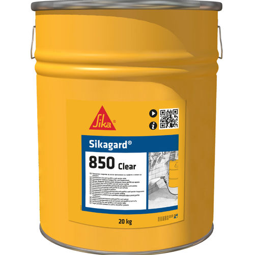 Обработка защитными средствами жидкость - Sikagard®-850 Clear - Sika France SAS - дышащая / для улицы / прозрачная