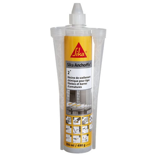 Клей на основе смолы - Sika AnchorFix®-2+ - Sika France SAS - эпоксидное / для металла / для бетона