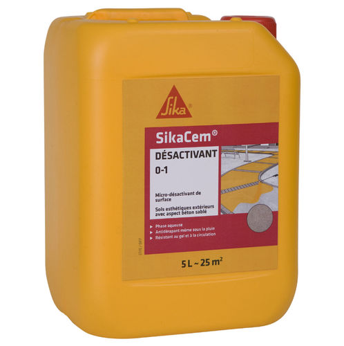 Присадка дезактиватор - SikaCem® - Sika France SAS - для напольной поверхности / для бассейна / для улиц