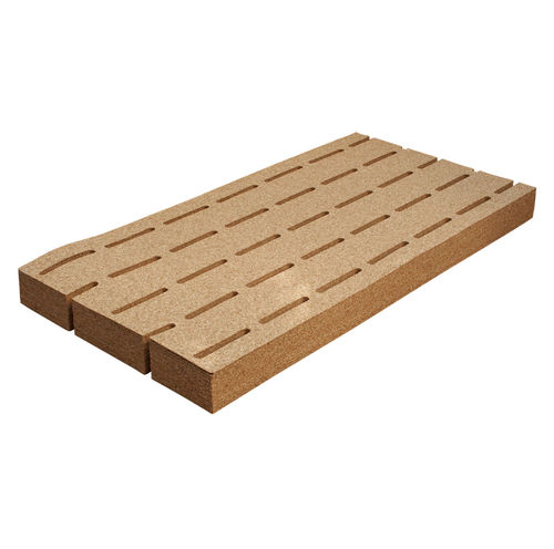 Листовая упругая подкладка - Acouflex® PC 3 - Sika France SAS - из пробковой ткани / для паркета