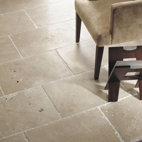 Плитка из мрамора - TRAVERTINE TUMBLED - Alteret Cerámicas - из натурального камня / из травертина / старинная