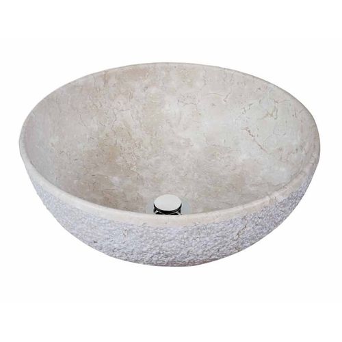 Настольная раковина - VANUA BEIGE - Alteret Cerámicas - из натурального камня / круговая / современная