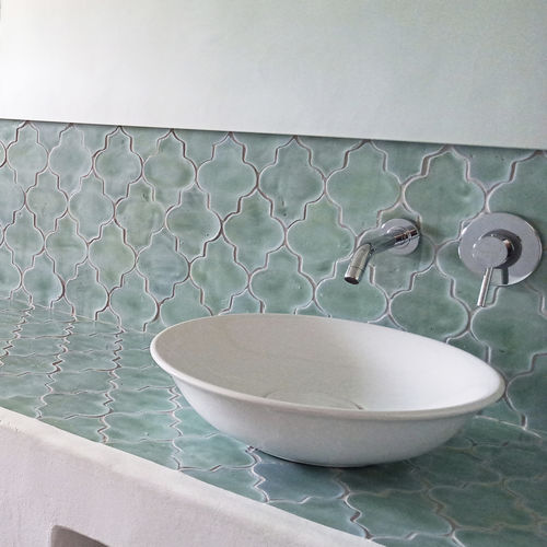 Каменная напольная плитка из терракоты - ARABESQUE - Alteret Cerámicas - глянцевая / гладкая / сатинированная
