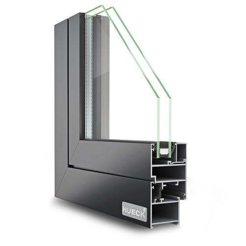 Оконный профиль из алюминия - A72 - Hueck System GmbH & Co. KG - с термоизоляцией