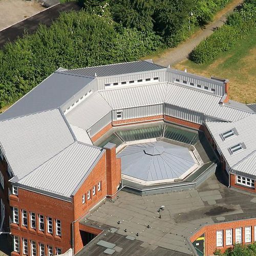 Покрытие из металла - RIB-ROOF 465 - Zambelli GmbH & Co. KG - со стоячим фальцем / ребристое