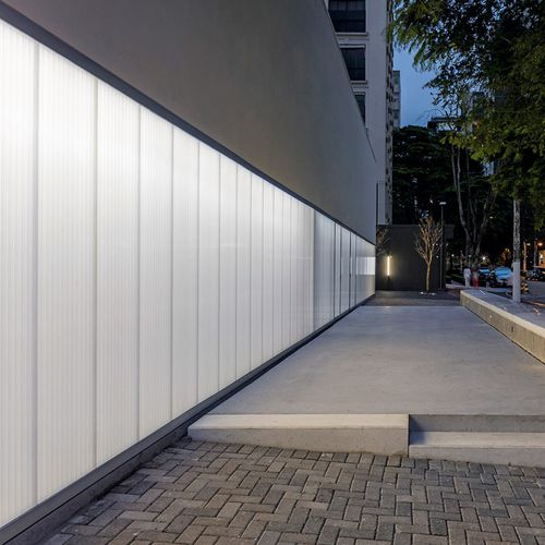 Панель для облицовки - MULTIWALL  - Akripol d.o.o. - для настила / из поликарбоната / гладкая