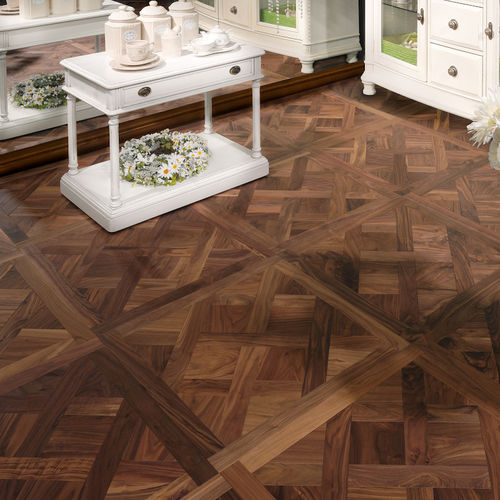 Паркет из паркетной доски - VERSAILLES - Coswick Hardwood - из американского ореха / промасленный / приклеиваемый