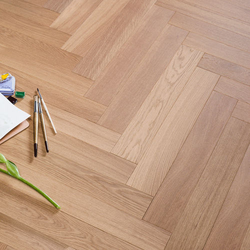 Паркет из паркетной доски - RAW SIENNA - Coswick Hardwood - из дуба / матовая отделка / приклеиваемый