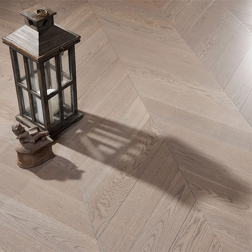 Паркет из паркетной доски - CHAMBORD - Coswick Hardwood - из массивной доски / из дуба / «елочка»