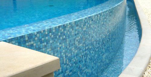 Мозаика из натурального камня - EDILFARE PISCINE - рельефная / для наружного применения / для бассейна