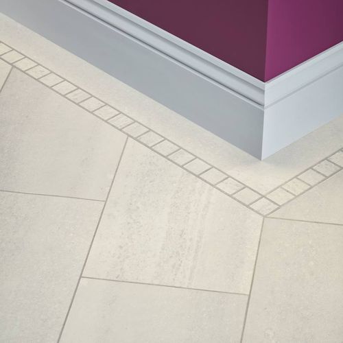 Виниловое напольное покрытие - RUBENS : HONED OYSTER SLATE - Designflooring - для интерьера / для домашнего использования / из плит