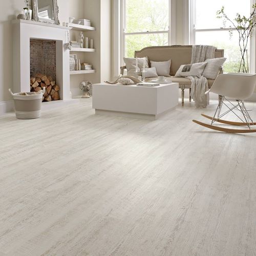 Виниловое напольное покрытие - RUBENS : WHITE PAINTED OAK - Designflooring - для интерьера / для домашнего использования / из реек