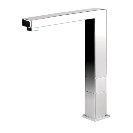 Настольный однорычажный смеситель - AP5201SS - Apell S.p.A. - из нержавеющей стали / для кухни / 1 отверстие