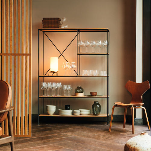 Современный стеллаж - PLANNER™ - Fritz Hansen - из стали, покрытой порошком / из фанерованной древесины / из дуба