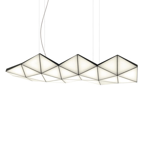 Подвесная лампа - TRI-26 - Tokio furniture & lighting - из анодированного алюминия / современная / беспроводная