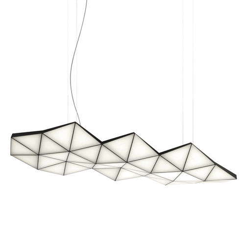 Подвесная лампа - TRI-36 - Tokio furniture & lighting - из анодированного алюминия / современная / проводная
