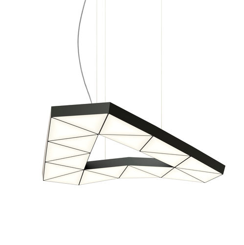 Подвесная лампа - TRI-18.1 - Tokio furniture & lighting - из анодированного алюминия / современная / проводная