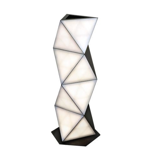 Напольная лампа - TOTEM L - Tokio furniture & lighting - из анодированного алюминия / современная / проводная
