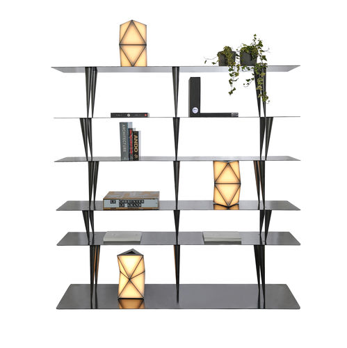 Самонесущий стеллаж - MORI - Tokio furniture & lighting - модульный / современный / из металла