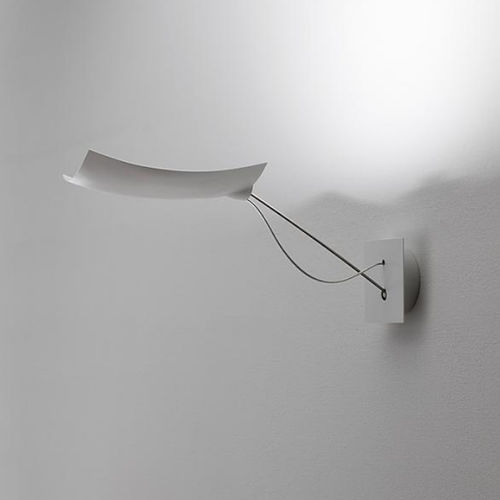 Современный настенный светильник - 18x18 - INGO MAURER - для интерьера / из нержавеющей стали / из пластика