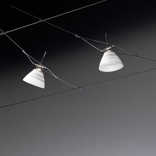 Светильник на кабеле LED - YAYAHO ELEMENT 16 - INGO MAURER - галогенный / линейный / из металла