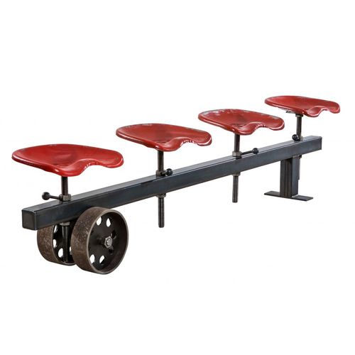 Скамейка промышленный дизайн - SL-115 - Waterman Meubelen B.V. (Sturdy-Legs) - из стали / без спинки / без подлокотников