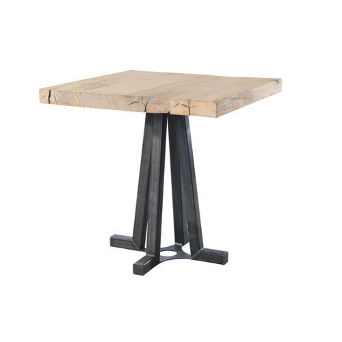 Стол для бистро индустриальный стиль - SL-028 - Waterman Meubelen B.V. (Sturdy-Legs) - из дуба / из бука / из американского ореха