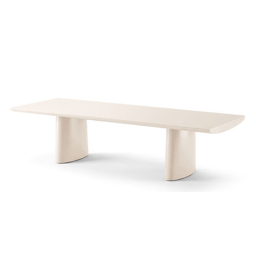 Современный обеденный стол - AB - Cassina - из дерева / с основанием из полиуретана / прямоугольный