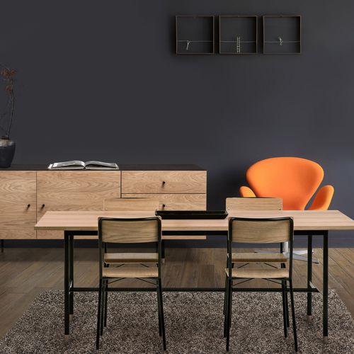 Современный cтул для столовых - ASHBURN - Woodman Ltd. - для интерьера / из фанеры / из фанерованной древесины