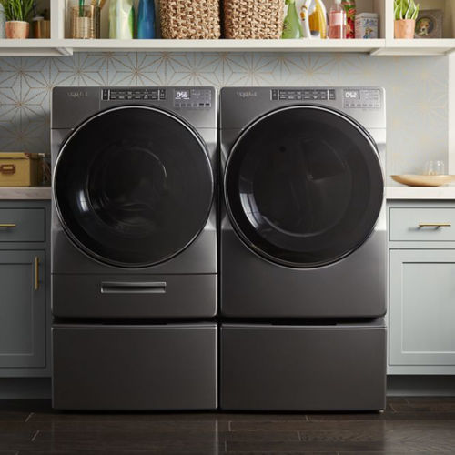 Отдельностоящая сушилка для белья - WGD8620HC - Whirlpool - газовая / экологичная