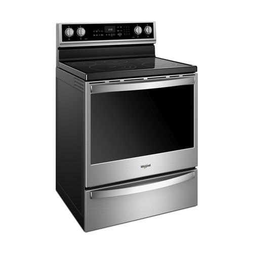 Электрическая кухонная плита - WFE975H0HZ - Whirlpool - 5 конфорок / 1 духовка / самоочищающаяся