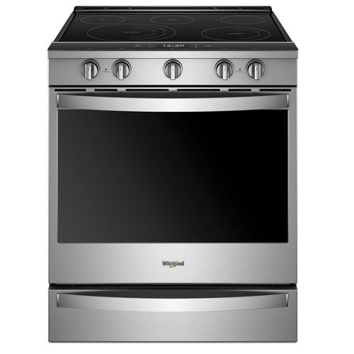 Электрическая кухонная плита - WEE750H0HZ - Whirlpool - 5 конфорок / 1 духовка / самоочищающаяся